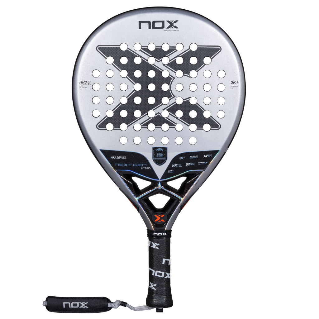 Padel racket Nox Nextgen Pro Hybrid 3K NFA Series 2025
